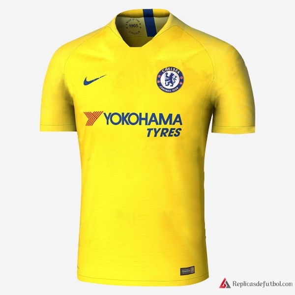 Tailandia Camiseta Chelsea Segunda equipación 2018-2019 Amarillo